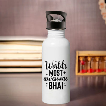 Chillaao World Most Awesome Bro Sipper Bottle