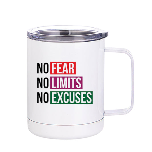 No Fear, No Limit Stainless Steel Mug ( Yeti Mug ) 350ml(12oz)