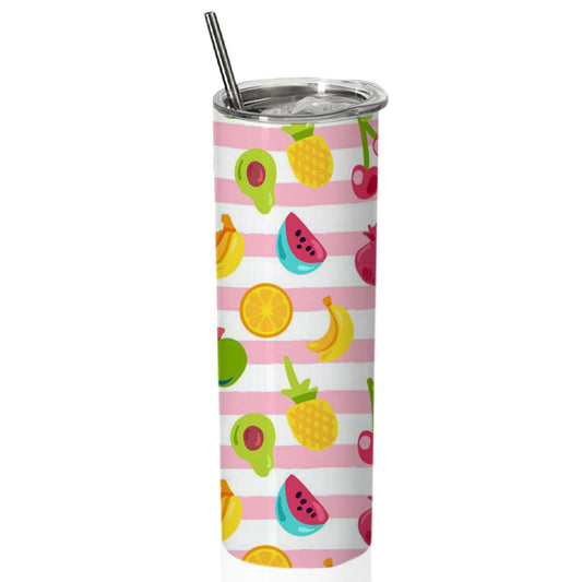 Chillaao colorful fruits  skinny tumblers