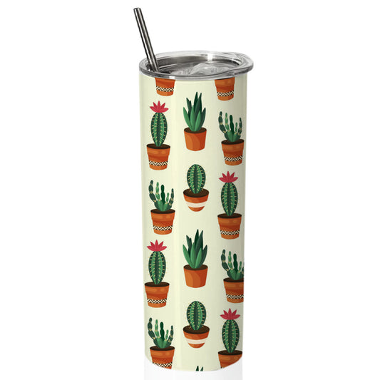Chillaao collection of cactus pot  skinny tumblers