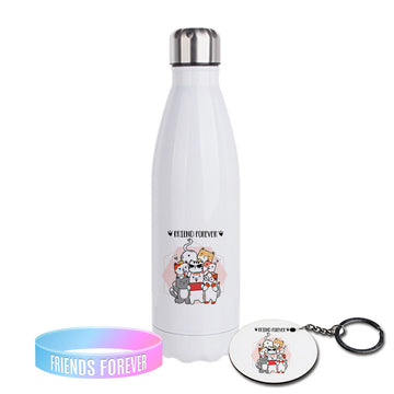 Chillaao Friends Forever Steel Bottle