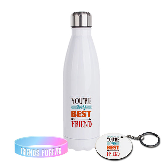 Chillaao You Are My Best Friend Steel Bottle