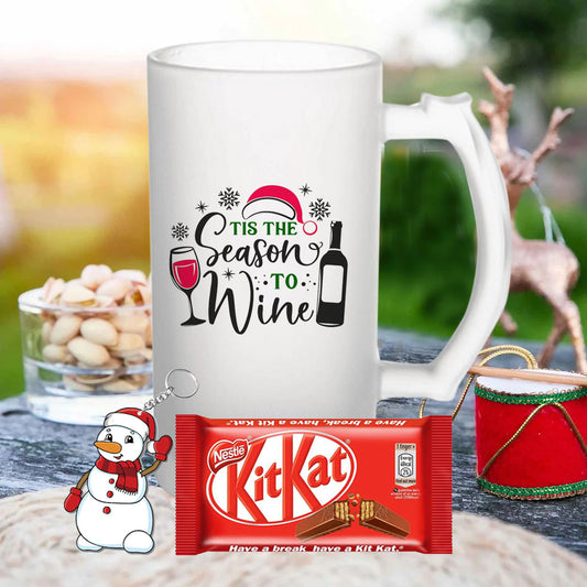 Chillaao This season to wine Beer Mug