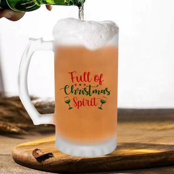 ChillaaoFull of Christmas spirit  Beer Mug