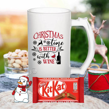 Chillaao  Christmas time is better with Beer Mug