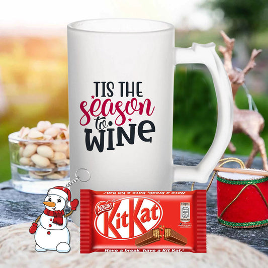 Chillaao This season to wine Beer Mug