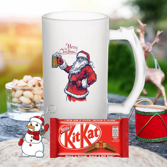 Chillaao Merry Christmas Beer Mug