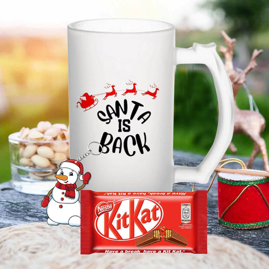 Chillaao Santa Is Back Beer Mug