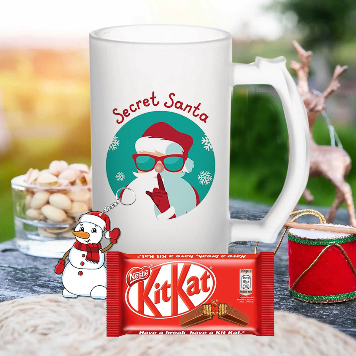 Chillaao Secret Santa Beer Mug