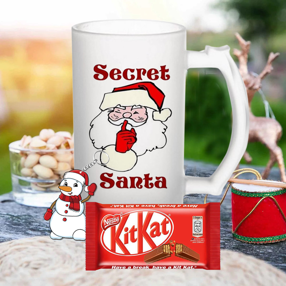 Chillaao Secret Santa Beer Mug