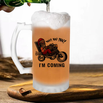 Chillaao Ho Ho I m Coming Beer Mug