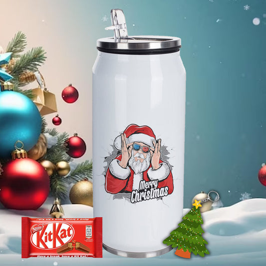 Chillaao Merry Christmas Coke Can