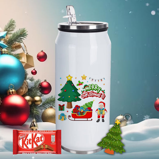 Chillaao Merry Christmas Coke Can