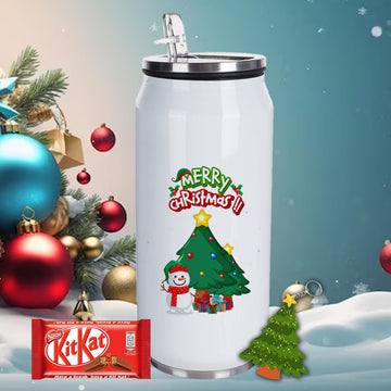 Chillaao Merry Christmas Coke Can