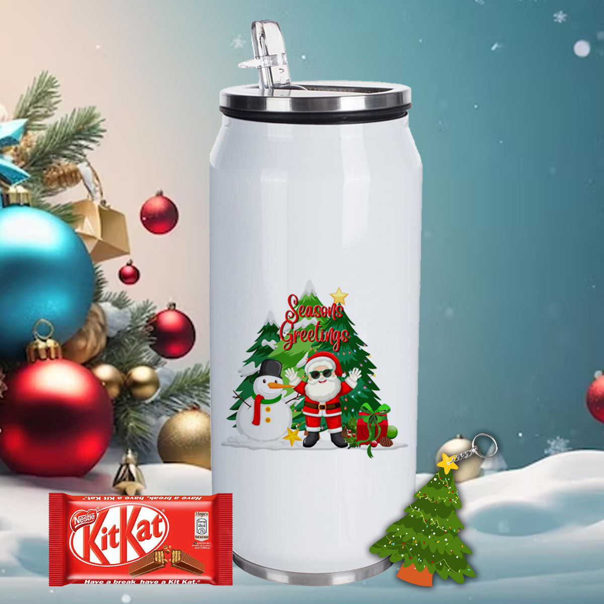 Chillaao Seasons Greetings  Coke Can