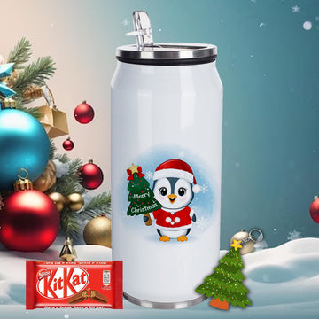 Chillaao Merry Christmas Coke Can