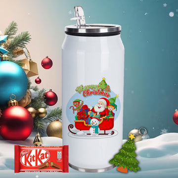 Chillaao Merry Christmas Coke Can