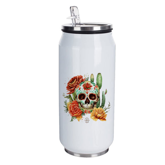 Chillaao Cactus Skull Coke Can