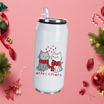 Chillaao Merry Catmas  Coke Can