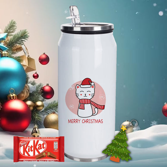 Chillaao Merry Christmas Coke Can