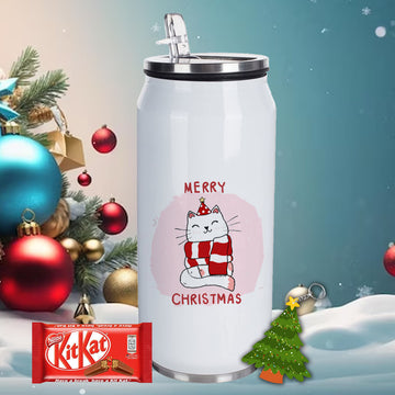 Chillaao Merry Christmas Coke Can