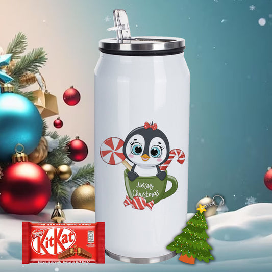 Chillaao Merry Christmas Coke Can