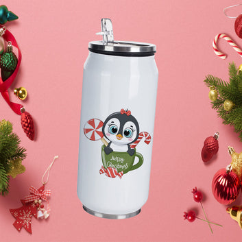 Chillaao Merry Christmas Coke Can