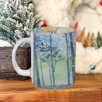 Chillaao Reindeer Family Frosted Mug