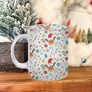 Chillaao Christmas Season Celebration Frosted Mug