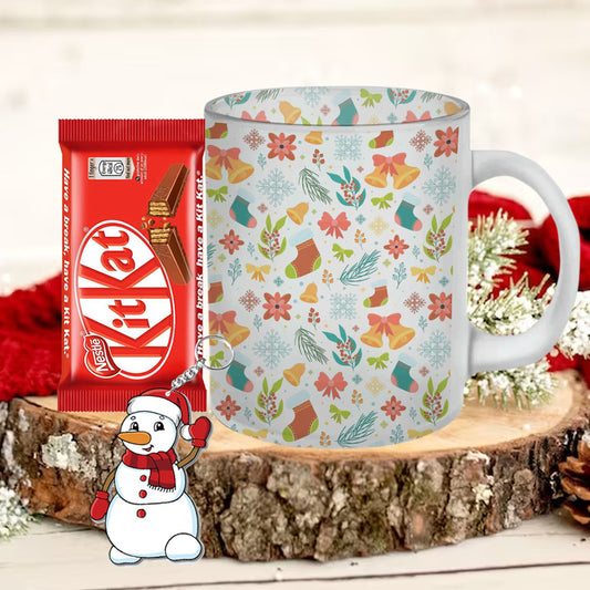 Chillaao Christmas Season Celebration Frosted Mug