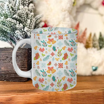 Chillaao Christmas Season Celebration Frosted Mug