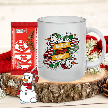 Chillaao Merry Xmas  Frosted Mug