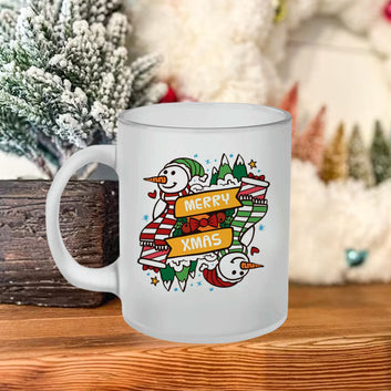 Chillaao Merry Xmas  Frosted Mug