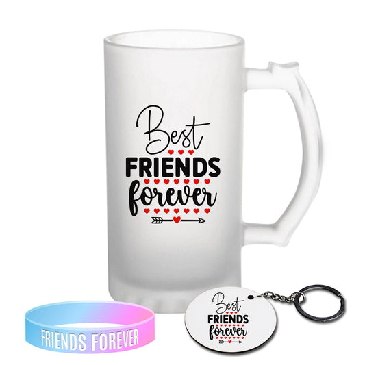 Chillaao Best Friends Forever Frosted Beer Mug