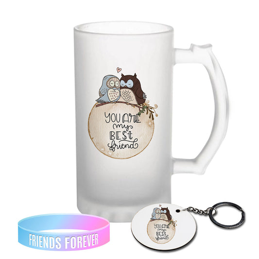 Chillaao You Are My Friend Frosted Beer Mug