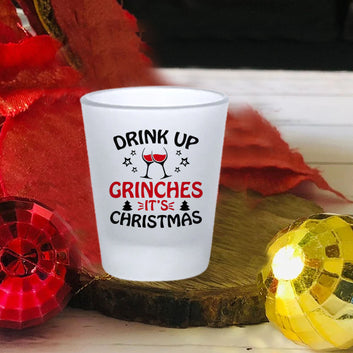 Chillaao Drink up Grinches Short Glass