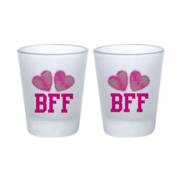 Chillaao BFF Frosted Shot Glass