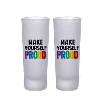 Frosted Shooter Glasses Design - Make yourself proud