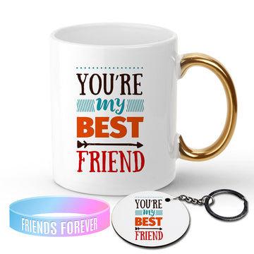 Chillaao You Are My Best Friend Handle Mug