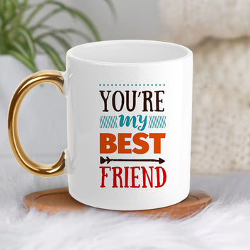 Chillaao You Are My Best Friend Handle Mug