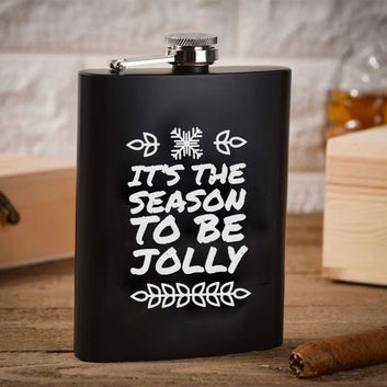 Chillaao It's the season to be Jolly Hip Flask