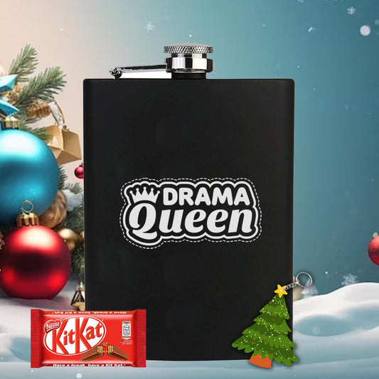 Chillaao Drama Queen Hip Flask