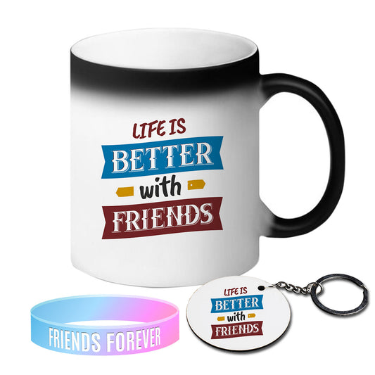 Chillaao Life is Better With Friend Magic Mug