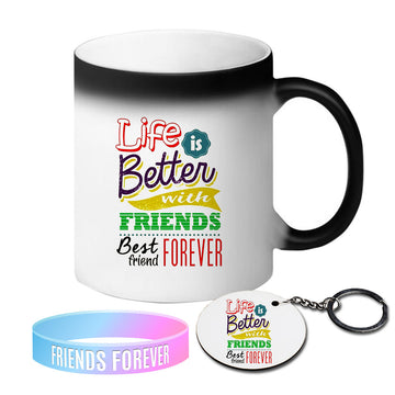 Chillaao Life is Better With Best Friends Magic Mug