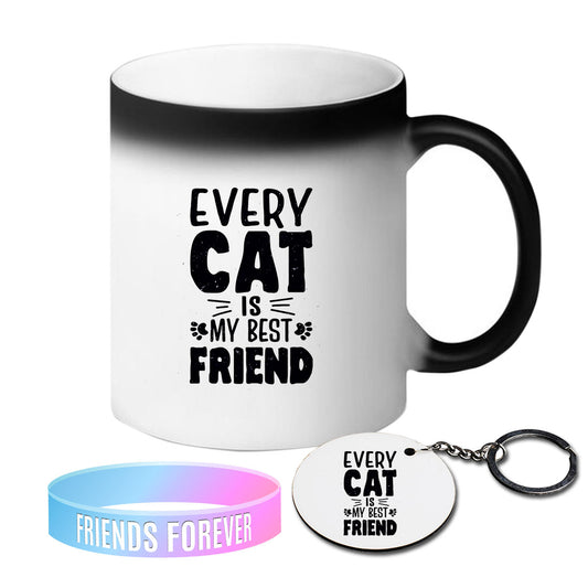 Chillaao Every Cat Is my Best Friends Magic Mug