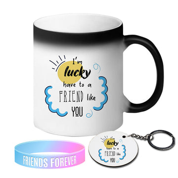 Chillaao I'm lucky have to a Friend Like you Magic Mug