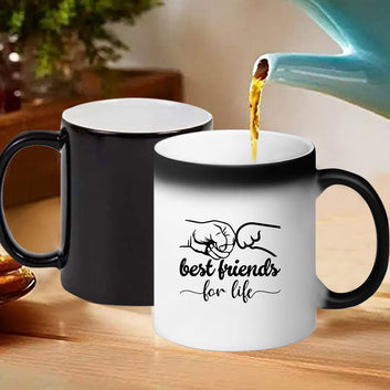 Chillaao Best Friends For life Magic Mug