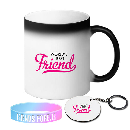 Chillaao World Best Friend Magic Mug