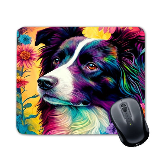 Chillaao Colorful Dog Animals  Mouse Pad