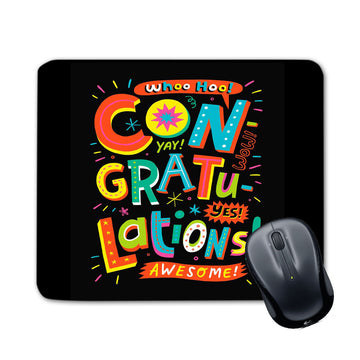 Chillaao Lettering Quote  Mouse Pad
